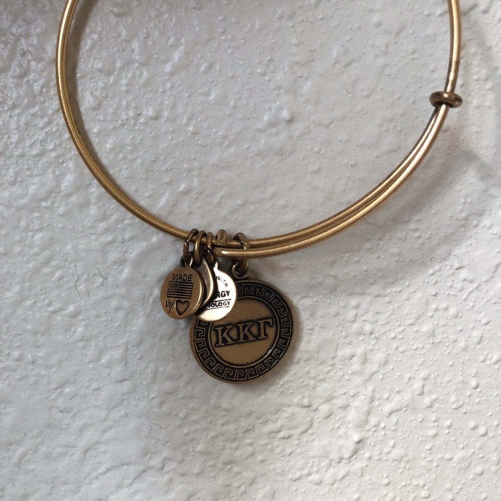 Alex and Ani KKG Gold Bangle